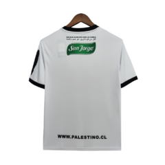 Camisa Desportivo Palestino III 22/23 - Torcedor Capelli Masculina - Branca com detalhes em verde e vermelho - comprar online