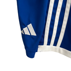 Kit Infantil Zaragoza I Adidas 23/24 - Branco com detalhes em azul - Skull Sports