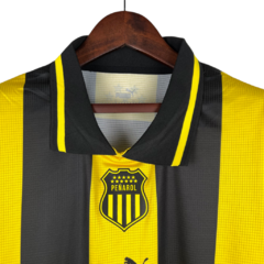 Camisa Peñarol Edição Especial Aniversario 23/24 - Torcedor Puma Masculina - Preta e amarela com detalhes em branco na internet