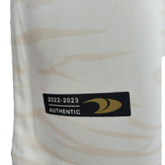 Camisa Al-Nassr III 23/24 - Torcedor Duneus Masculina - Bege com detalhes em dourado - Skull Sports