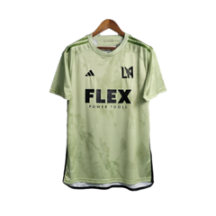 Camisa Los Angeles FC 23/24 - Torcedor Adidas Masculina - Verde com detalhes em preto e branco