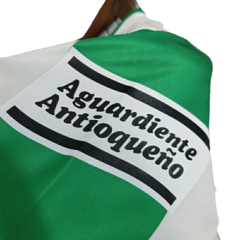 Camisa Atlético Nacional I 23/24 - Torcedor Nike Masculina - Branco com verde em detalhes em preto