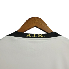 Camisa AIK II 22/23 - Torcedor Nike Masculina - Branca com detalhes em preto e amarelo - comprar online