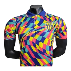 Camisa Barcelona Polo 23/24 - Jogador Nike Masculina - Multicoloridas na internet