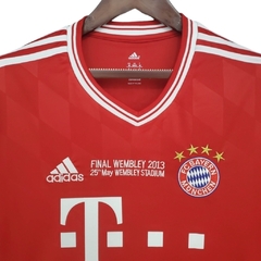 Camisa Retrô Bayern de Munique I 2013/2014 manga longa - Masculina Adidas - Vermelha na internet