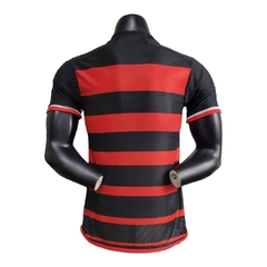 Camisa Flamengo I 24/25 - Jogador Adidas Masculina - Preta com detalhes em vermelho e com patrocínio - comprar online