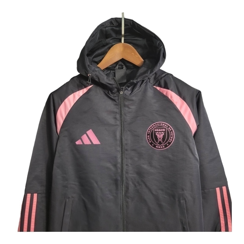Corta vento adidas rosa hot sale