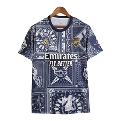 Camisa Treino Arsenal 23/24 - Torcedor Adidas Masculina - Azul com detalhes em branco