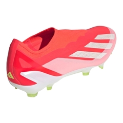 Chuteira de Campo Adidas X Crazyfast.1 FG Laceless Energy Citrus - Skull Sports