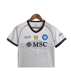 Kit Infantil Napoli II - EA7 - Branco com detalhes em azul na internet