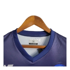 Imagem do Camisa Napoli Edição especial 23/24 - Torcedor EA7 Masculina - Azul com detalhes em fogo