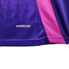 Camisa Seleção da Alemanha II 24/25 - Torcedor Adidas Feminina - Rosa com detalhes em roxo na internet