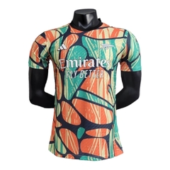 Camisa Treino Arsenal 24/25 - Jogador Adidas Masculina - Laranja e verde e azul