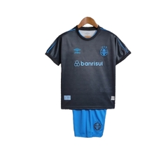 Kit Infantil Grêmio II 23/24 - Umbro - Preto