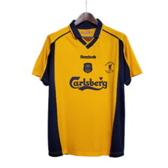 Camisa Liverpool Retrô 2000/2001 Amarela - Reebok