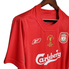 Camisa Liverpool Retrô 2005 Vermelha - Reebok - loja online