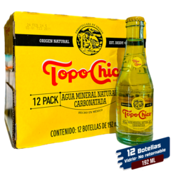 Topo Chico 12 pack - 192 ml