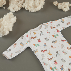 Conjunto Body + Pantalón "Puppies" (2 piezas) - 100% Algodón - comprar online