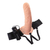 Vibrating Hollow Strap-On 8" Flesh en internet