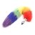 Steel Plug Fox Tail Rainbow - Sex Shop | EXTASY Argentina