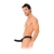 Unisex Hollow Strap-On 6" Black - Sex Shop | EXTASY Argentina