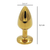 Golden Steel Anal Plug - comprar online