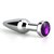 Steel Anal Plug Slim - tienda online