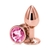 Rose Steel Anal Plug Small en internet