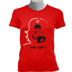 CAMISETA BABY LOOK DO CHE GUEVARA: CHE VIVE!! - Dom Camisetas