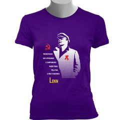 CAMISETA BABY LOOK DO LENIN: CARTAZ DA REVOLUÇÃO RUSSA (1917) - Dom Camisetas