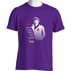 CAMISETA UNISSEX DO LENIN: CARTAZ DA REVOLUÇÃO RUSSA (1917) - Dom Camisetas
