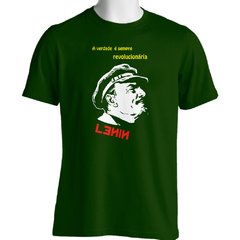 CAMISETA UNISSEX DO LENIN: A VERDADE É SEMPRE REVOLUCIONÁRIA na internet