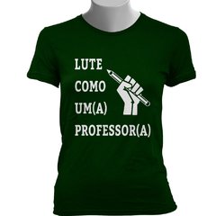 CAMISETA BABY LOOK LUTE COMO UM(A) PROFESSOR(A) na internet