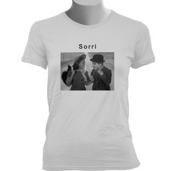 CAMISETA BABY LOOK DO CHAPLIN: SORRI - loja online