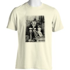 CAMISETA UNISSEX DO CHAPLIN: VIDA DE CACHORRO - comprar online