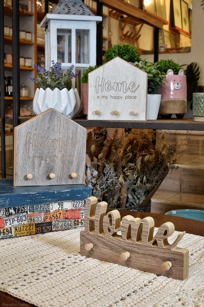 Portallaves de pared de madera shop