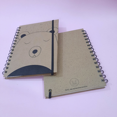 Cuadernos reciclado "Osito" - comprar online