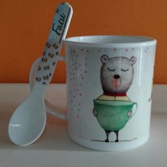 Taza + Cuchara