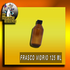 BOTELLON / FRASCO DE 125 ML VIDRIO AMBAR