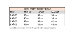 BUZO FRONT POCKET NEGRO