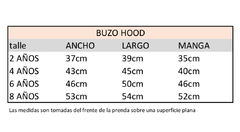 BUZO HOOD OVERSIZE ARENA (ESPALDA) en internet