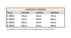 CAMISACO LONDON BLANCO UNISEX