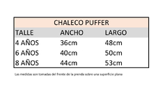 CHALECO PUFFER VERDE en internet