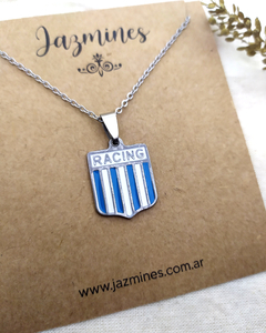 Dije Racing Club esmaltado (No incluye cadena)