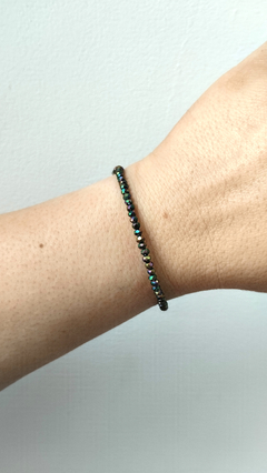 Pulsera cristales multicolor noche - comprar online