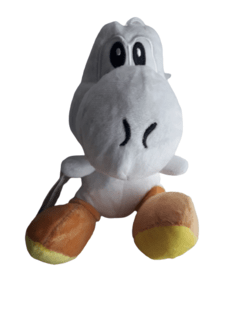 Peluche Yoshi Blanco - Mario Bros - comprar online