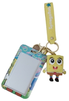 Bob Esponja Porta Sube + Llavero de Silicona - Aye & Marcos Toys