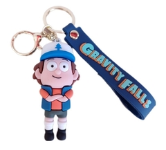 Llavero Dipper Pines de Silicona - Gravity Falls