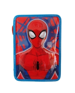 Cartuchera Spiderman Con Útiles 1 Piso Marvel Avengers Cresko (Mayorista)