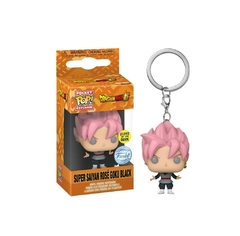 Keychain Funko Pop! Goku Super Saiyan Rose Glows in the Dark Dragon Ball (Mayorista)